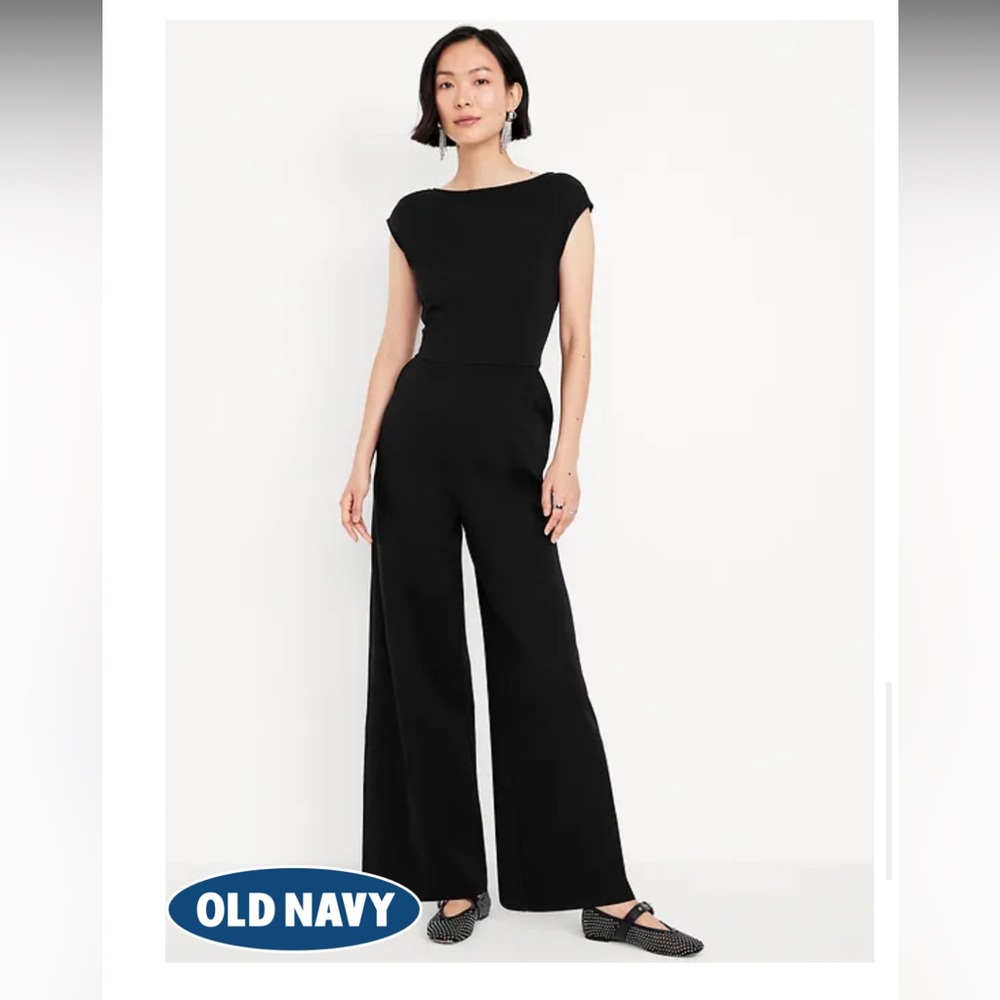 Old Navy Classic Black Jumpsuit